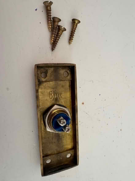 Photo of free Brass door bell cover (SE11) #1