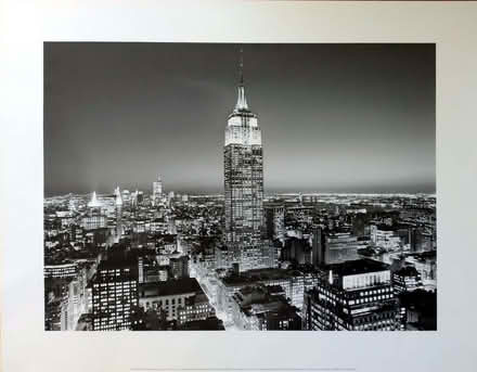 Photo of free Three Black and White Posters of New York City (Gleadless S12) #1