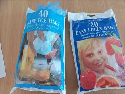 Photo of free Ice cube and lolly bags (Cainscross GL5) #1