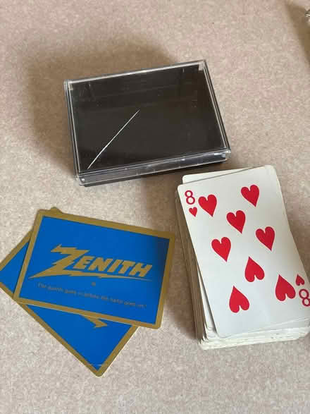 Photo of free Zenith deck of cards (Burnhamthorpe and Tomken) #1