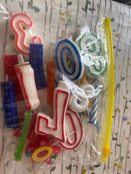 Photo of free Birthday candles - all used (Far Bletchley MK3) #1