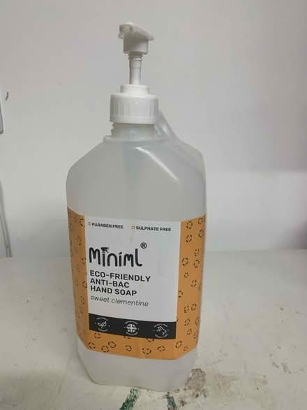Photo of free 5L container with pump attached. (City Centre NR3) #1