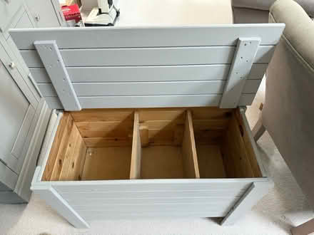Photo of free Wooden grey box (Yapton BN18) #2