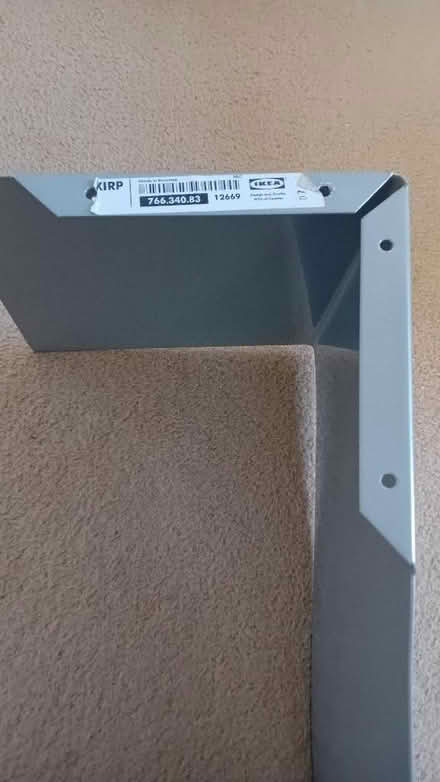 Photo of free Ikea tick silver metal shelf (Benhall GL51) #4