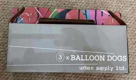 Photo of free Set of 3 Balloon Dogs (Hopeman IV30) #2