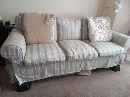 Photo of free 4 seater sofa (Peckham (Queens road Station)) #1