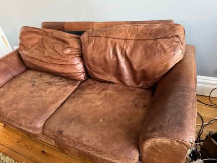 Photo of free Leather sofa and armchair (Finchley N12) #3