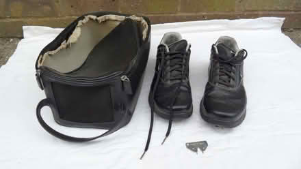 Photo of free Men's Nike Golf Shoes UK Size 8, Shoe Bag & Spike Key (Church RG2) #1