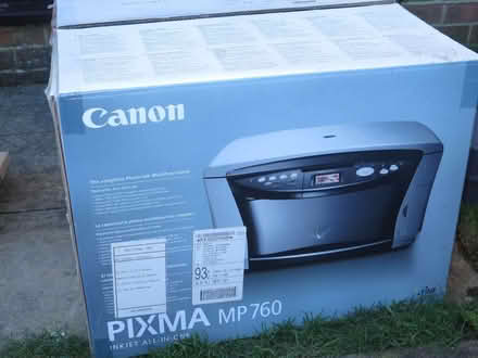 Photo of free Canon MP760 All-In-One Printer, Scanner, Copier (Kings Stanley GL10) #1
