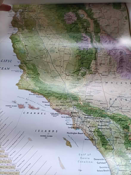 Photo of free Pacific Crest Map (Grace Mount EH16) #1