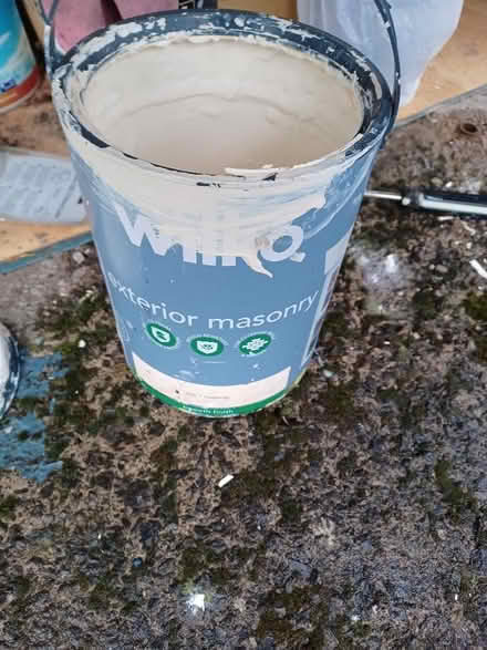 Photo of free 2 part used Magnolia masonry paint tubs (Speedwell BS5) #1