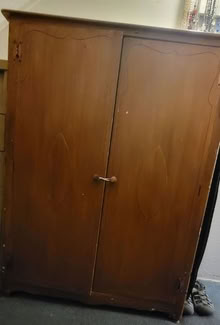 Photo of free Wooden Wardrobe (North side of Elmhurst) #1