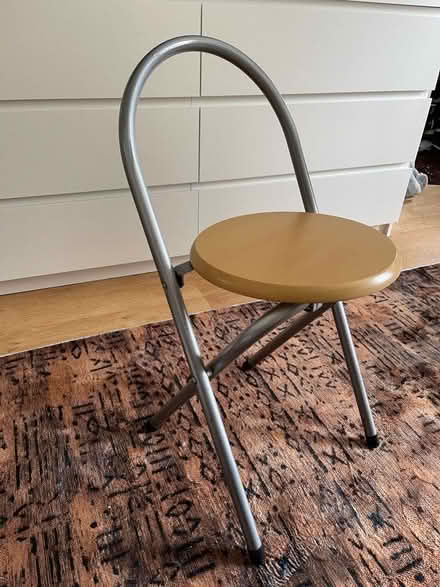 Photo of free Compact Folding Round chair (Furzton MK4) #1