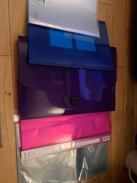 Photo of free Stationary box files & wallets (W12) #1