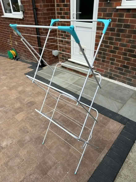 Photo of free 3 tier clothes drying rack (Leeds LS16) #1