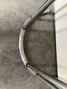 Photo of free chrome towel rail, some rust damage (Highbury Barn N5) #2