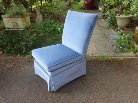 Photo of free Pale Blue Fabric Chair. (Royal Wootton Bassett SN4) #1