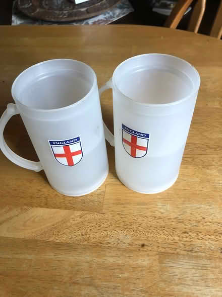 Photo of free England pint freezer glasses (Southport PR8) #1