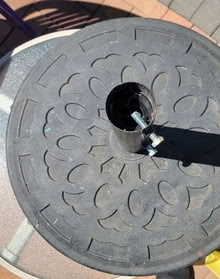 Photo of free Weighted stand for patio umbrella (North side of Elmhurst) #2
