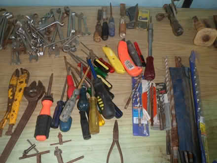 Photo of free A Huge Pile of Builder's and DIY Tools Looking for New Home (Moreton CH46) #1