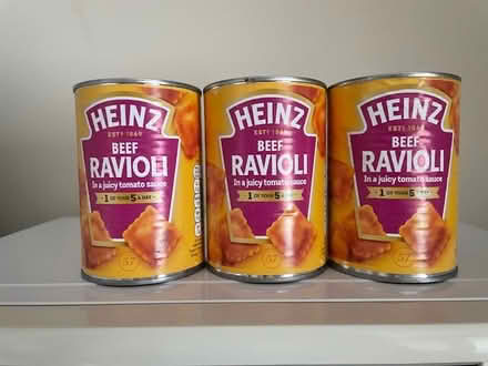 Photo of free Heinz Ravioli x 3 BBE: 02/2025 (Cambridge CB4) #1