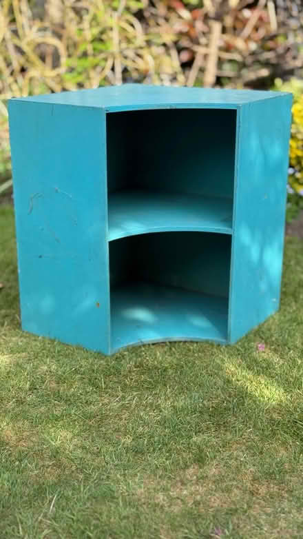 Photo of free Wooden corner cupboard (Berrylands, Surbiton) #1