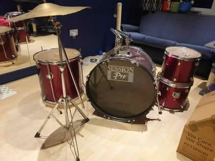 Photo of free Drum kit - needing work (Brooklands M33) #1