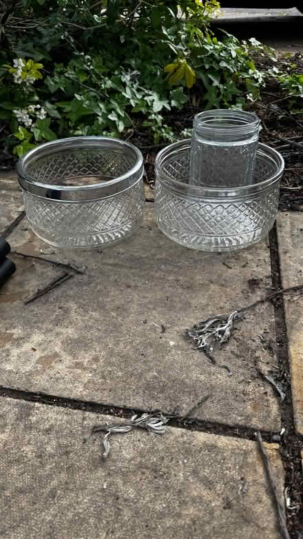 Photo of free Textured glass items (Peachcroft OX14) #1