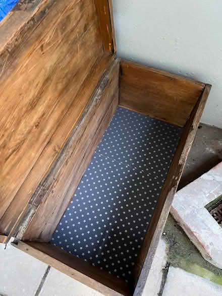 Photo of free Vintage Wooden Chest (Harding Street, Tenby) #4