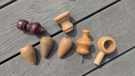 Photo of free Assorted curtain pole accessories (RG24 Old Basing) #1