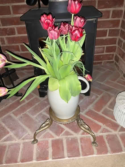 Photo of free Brass plant/pot stand (Erlestoke Devizes SN10) #3