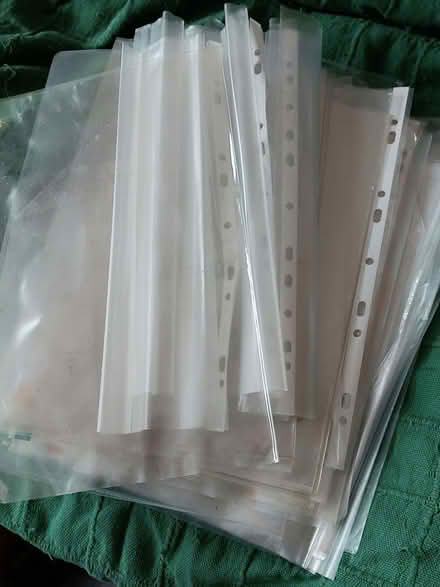 Photo of free Bundle of A4 plastic stationery sleeves (Langdon Hills SS16) #1