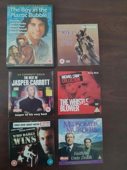 Photo of free Mixed selection of DVD's (ten) (Thorpe Bay (SS1)) #1