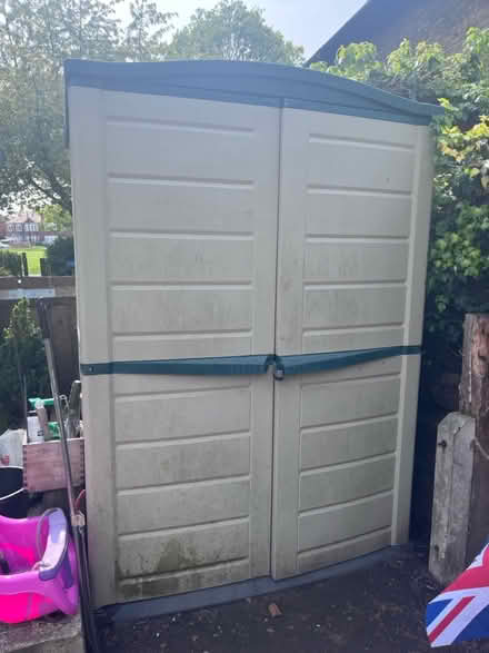 Photo of free Plastic garden shed (Eltham) #1