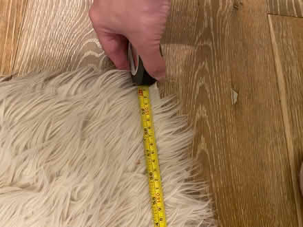 Photo of free White rug (Ox449dj Garsington) #3