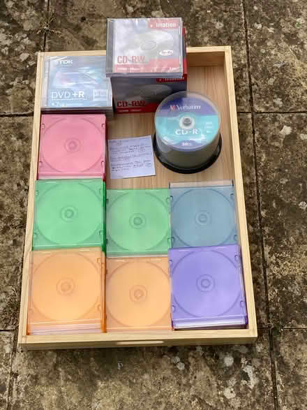 Photo of free Unused CDs, DVDs and empty cases (Guildford, SW, GU2) #1