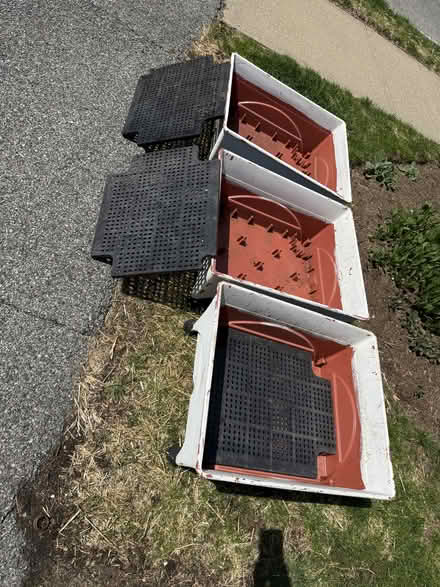 Photo of free 3 Rolling 20" x 20" deck planters (White Plains, exit 5 on 287) #1