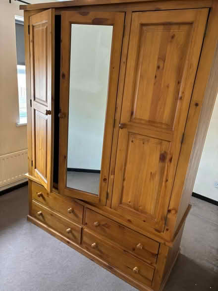 Photo of free Beautiful Solid Pine wardrobe (Chatham) #2
