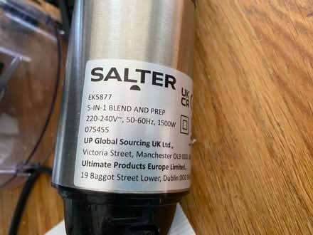 Photo of free Salter blender (not working) (Enfield EN2) #2