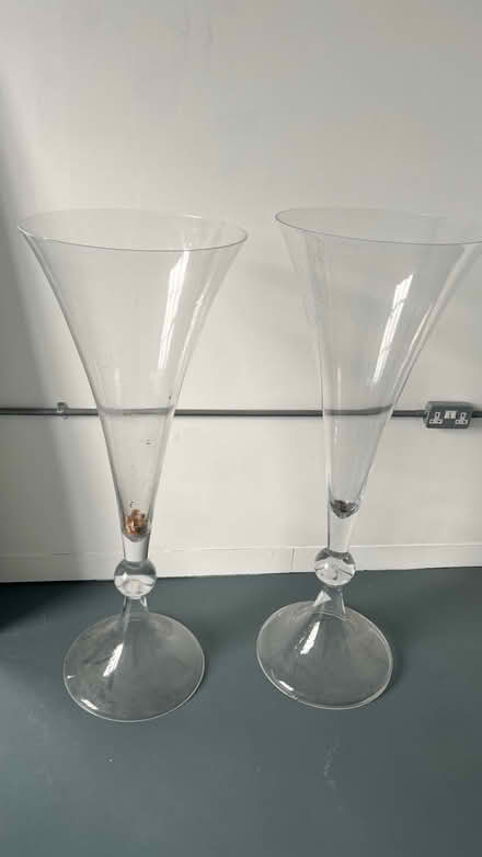 Photo of free Large glass vases (North Acton, NW10 6TD) #1