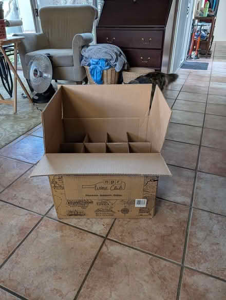 Photo of free 7 Sturdy Cardboard Boxes (Sunnyvale near Fremont & Mary) #1