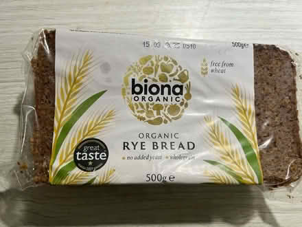 Photo of free Organic rye bread (RH12) #1
