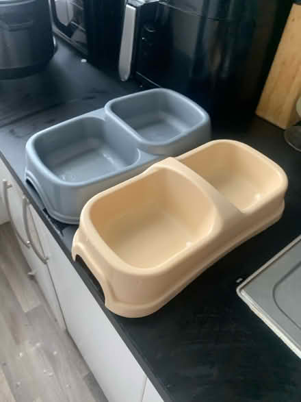 Photo of free 2x pet food bowls (NW10) #1