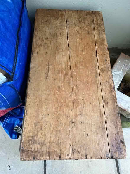 Photo of free Vintage Wooden Chest (Harding Street, Tenby) #3