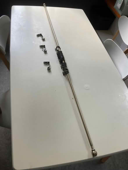 Photo of free Curtain pole brass effect (Darley Abbey DE22) #1