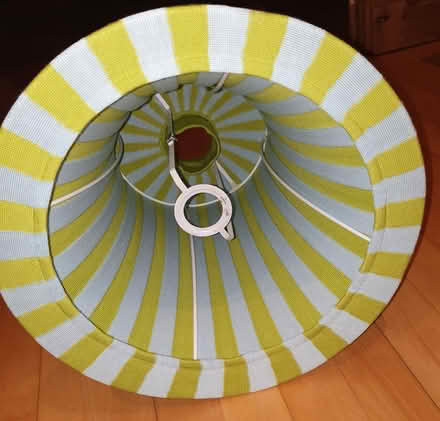 Photo of free Lampshade green/blue (Ranelagh) #2
