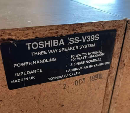 Photo of free Toshiba stereo system (Poole, BH15) #4