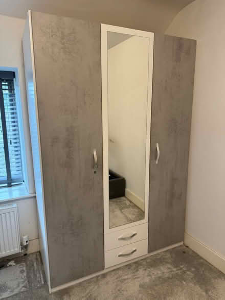 Photo of free Small Double Bed and Wardobe (SK13) #1