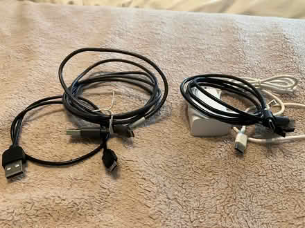 Photo of free USB-C and micro usb charging cords (Arlington/West Medford line) #1