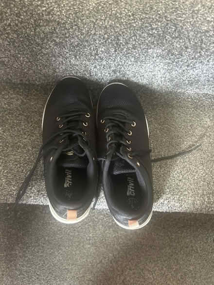 Photo of free Black trainers (Wellingborough NN8) #1